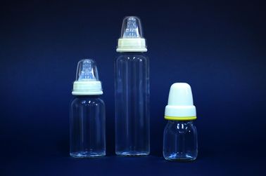 Environmental friendly Heat-resistant Borosilicate 300ml Glass Baby Feeding Bottles
