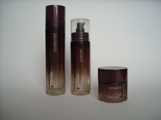 OEM 120ML 35ML 50G 30G 아플리케는 로션 아이 크림을 위한 화장용 유리병을 비웁니다