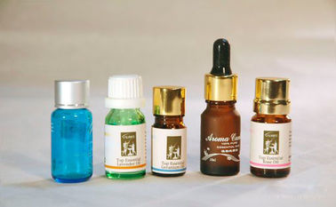 미니어처 푸른 색된 에센셜 오일 유리 WT 구멍 감속 & 모자 5 ml-10 ml 병